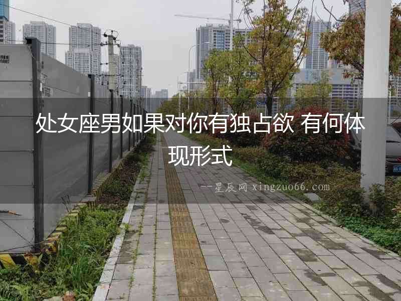 處女座男如果對(duì)你有獨(dú)占欲 有何體現(xiàn)形式
