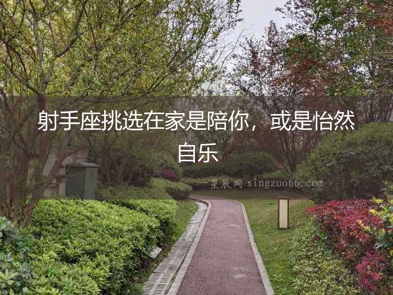 射手座挑選在家是陪你，或是怡然自樂