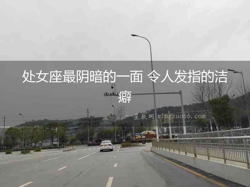 處女座最陰暗的一面 令人發指的潔癖