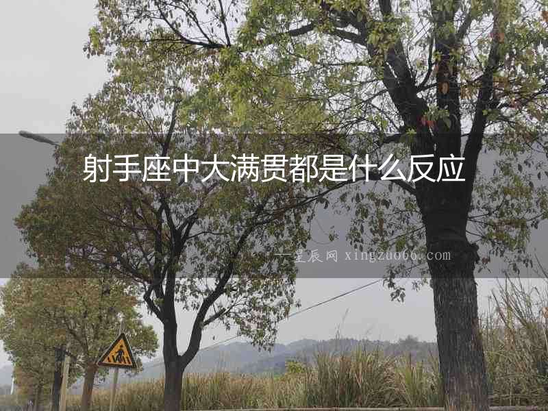 射手座中大滿貫都是什么反應(yīng)