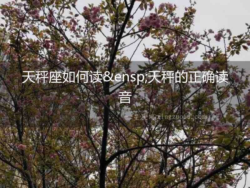 天秤座如何讀 天秤的正確讀音