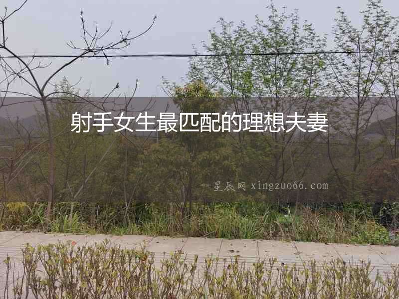射手女生最匹配的理想夫妻