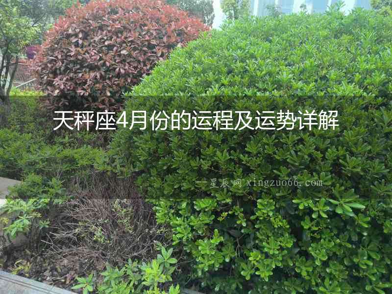 天秤座4月份的運程及運勢詳解