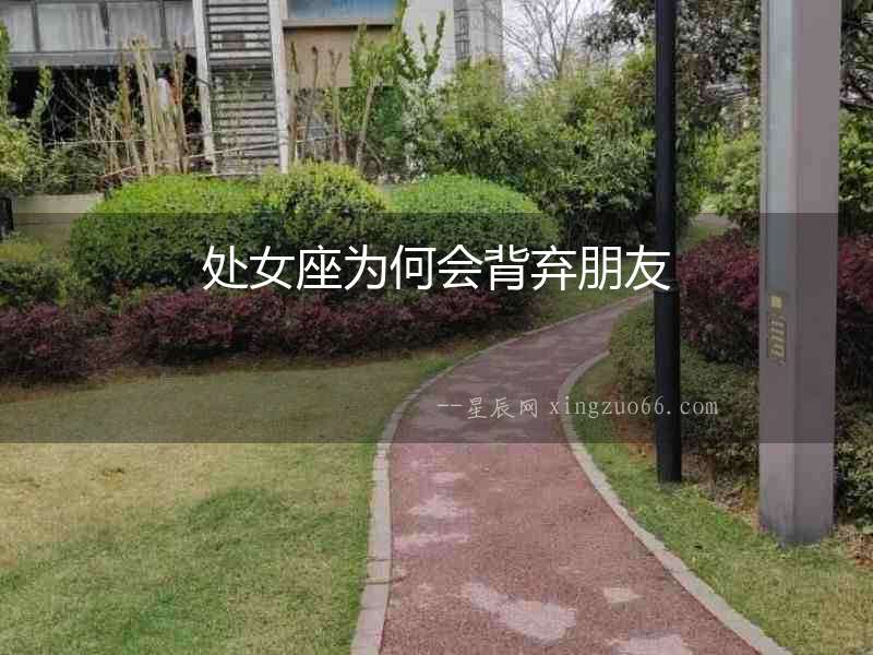 處女座為何會(huì)背棄朋友