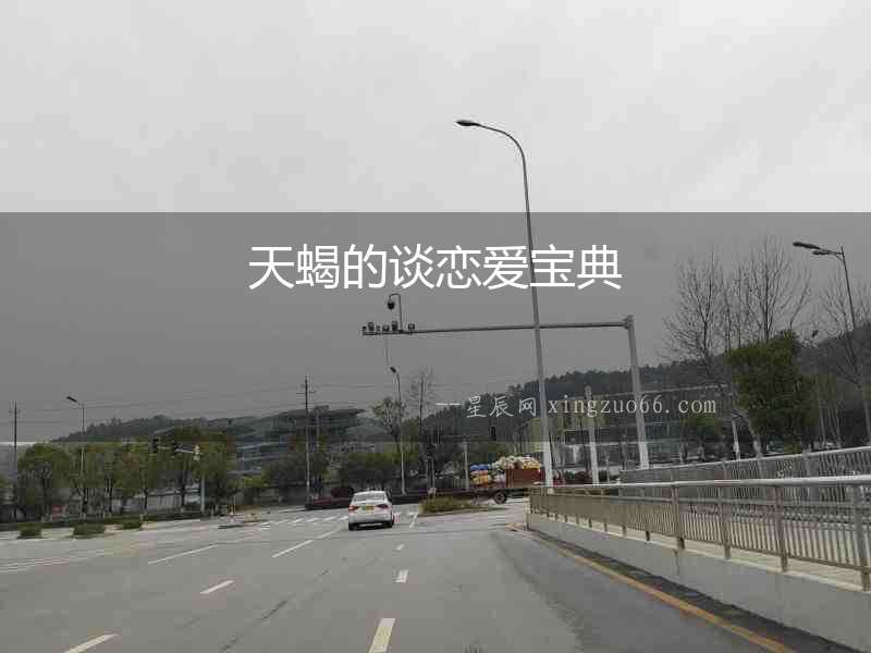 天蝎的談戀愛寶典
