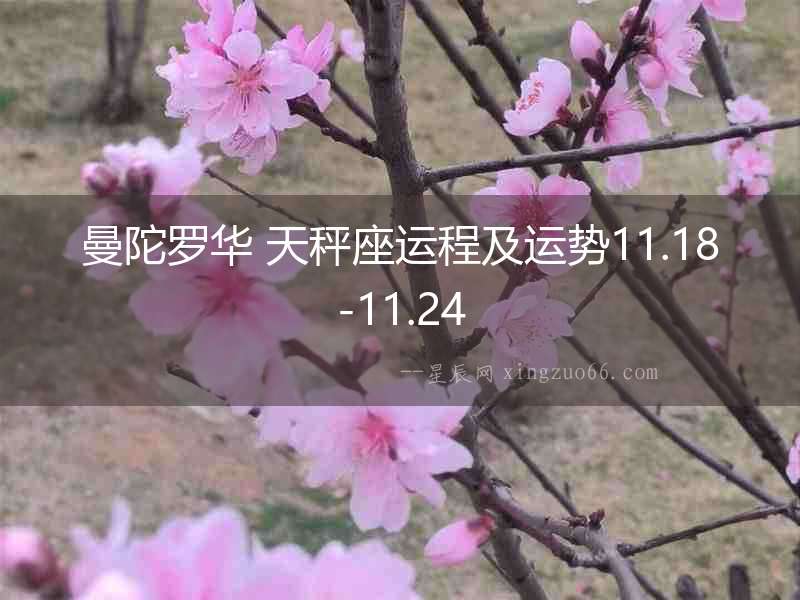 曼陀羅華 天秤座運程及運勢11.18-11.24