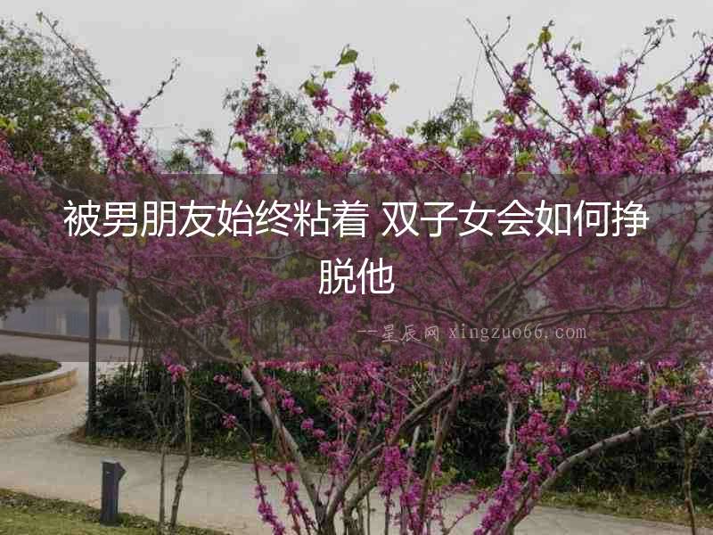被男朋友始終粘著 雙子女會如何掙脫他