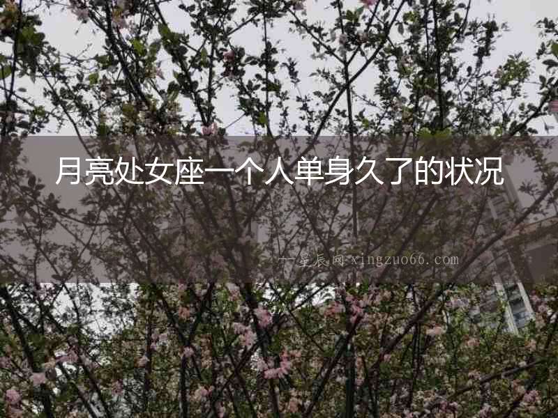 月亮處女座一個(gè)人單身久了的狀況