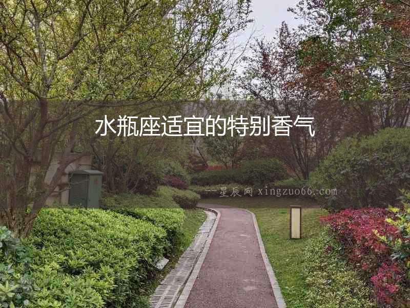 水瓶座適宜的特別香氣