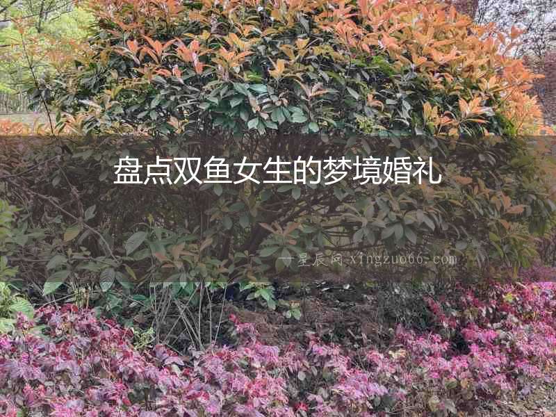 盤點雙魚女生的夢境婚禮