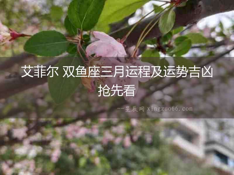 艾菲爾 雙魚座三月運程及運勢吉兇搶先看