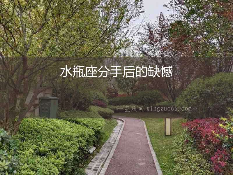水瓶座分手后的缺憾