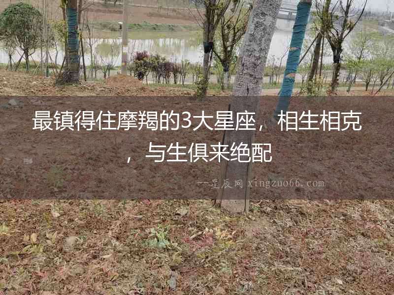 最鎮得住摩羯的3大星座，相生相克，與生俱來絕配