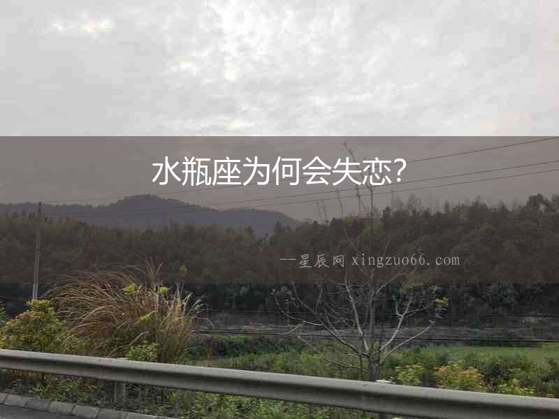 水瓶座為何會失戀？