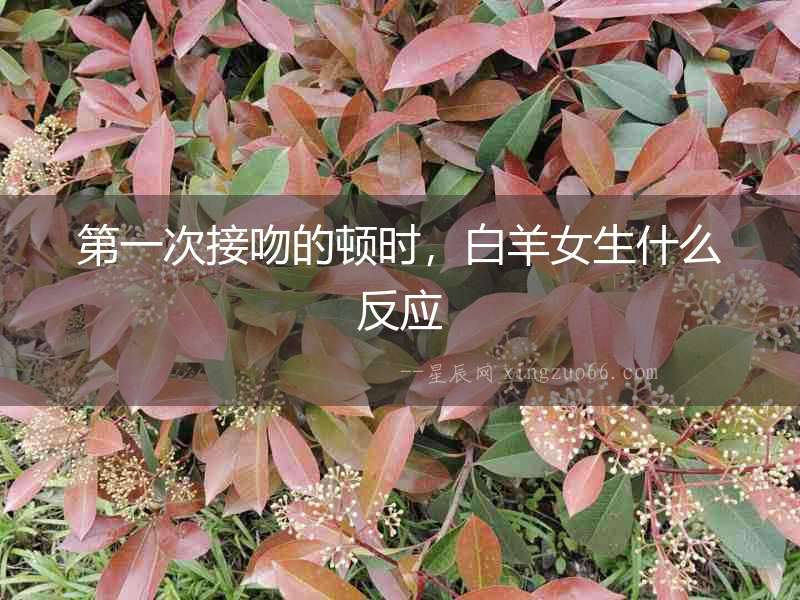 第一次接吻的頓時，白羊女生什么反應