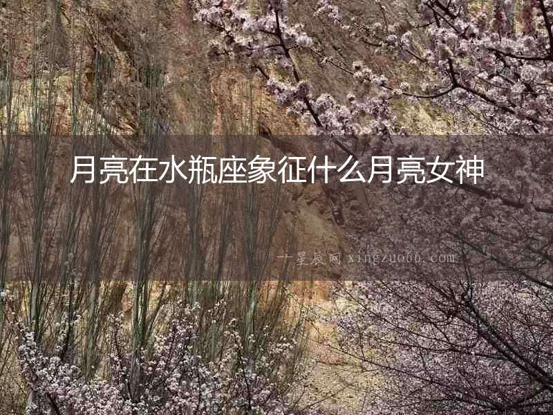 月亮在水瓶座象征什么月亮女神