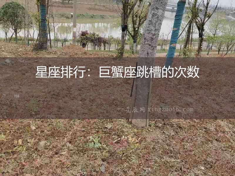 星座排行：巨蟹座跳槽的次數