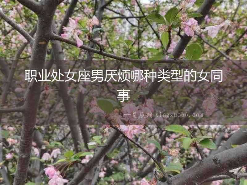 職業(yè)處女座男厭煩哪種類型的女同事