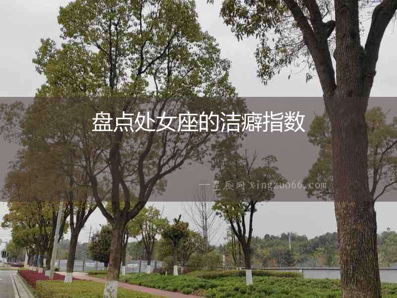 盤點處女座的潔癖指數