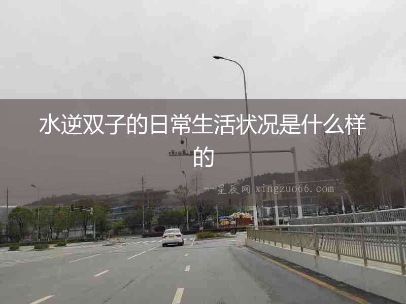 水逆雙子的日常生活狀況是什么樣的