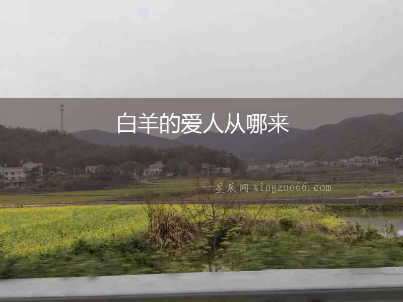 白羊的愛人從哪來