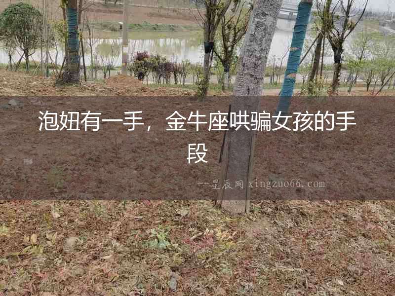 泡妞有一手，金牛座哄騙女孩的手段
