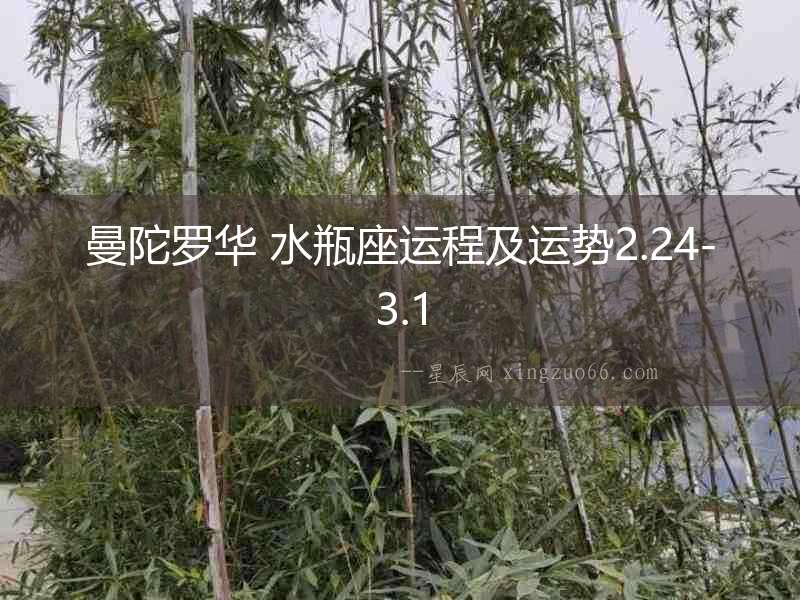 曼陀羅華 水瓶座運(yùn)程及運(yùn)勢(shì)2.24-3.1