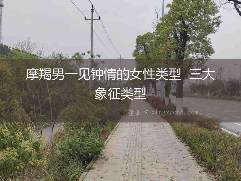 摩羯男一見鐘情的女性類型  三大象征類型