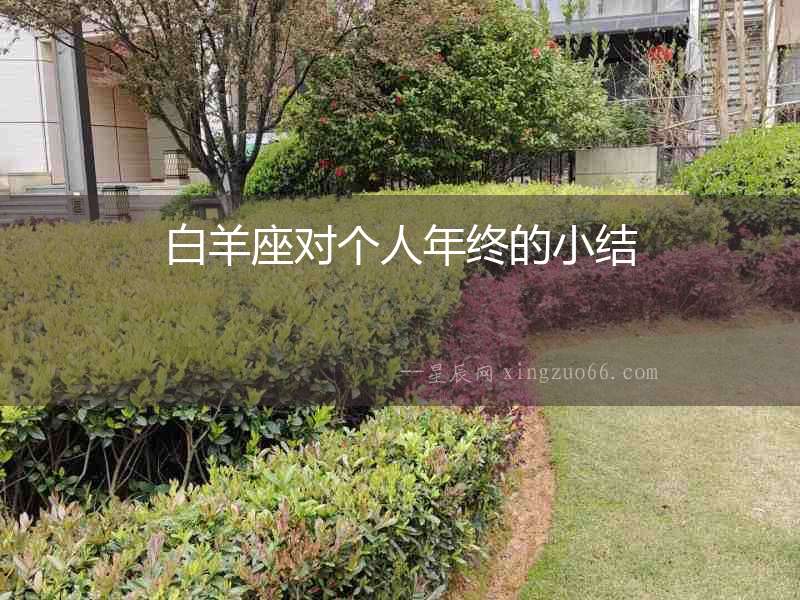 白羊座對個人年終的小結(jié)