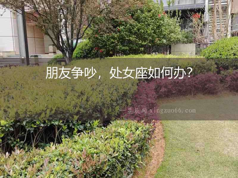 朋友爭吵，處女座如何辦？