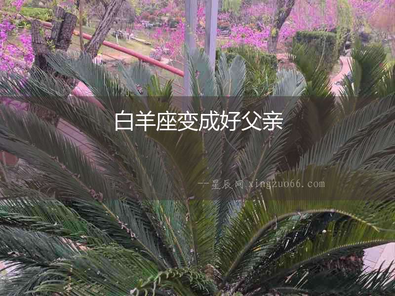 白羊座變成好父親