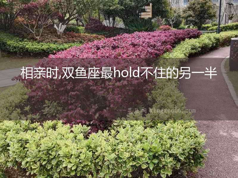 相親時,雙魚座最hold不住的另一半
