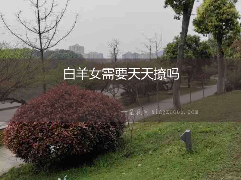 白羊女需要天天撩嗎