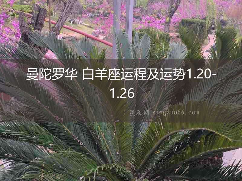 曼陀羅華 白羊座運程及運勢1.20-1.26