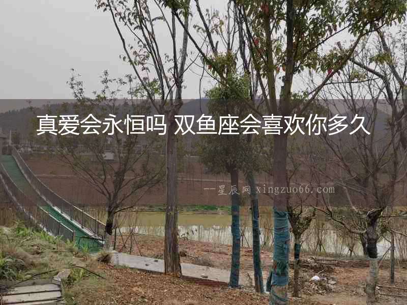 真愛(ài)會(huì)永恒嗎 雙魚(yú)座會(huì)喜歡你多久