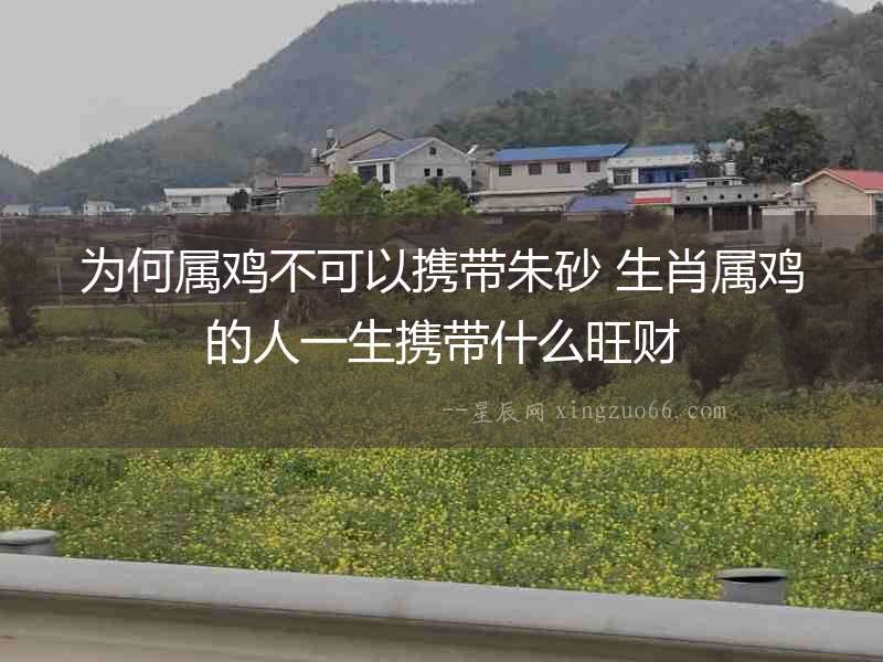 為何屬雞不可以攜帶朱砂 生肖屬雞的人一生攜帶什么旺財(cái)