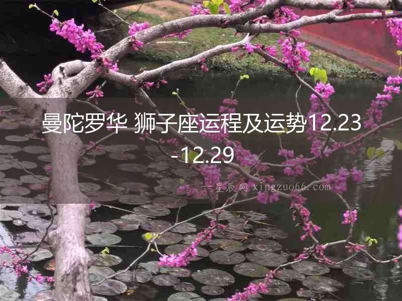 曼陀羅華 獅子座運程及運勢12.23-12.29