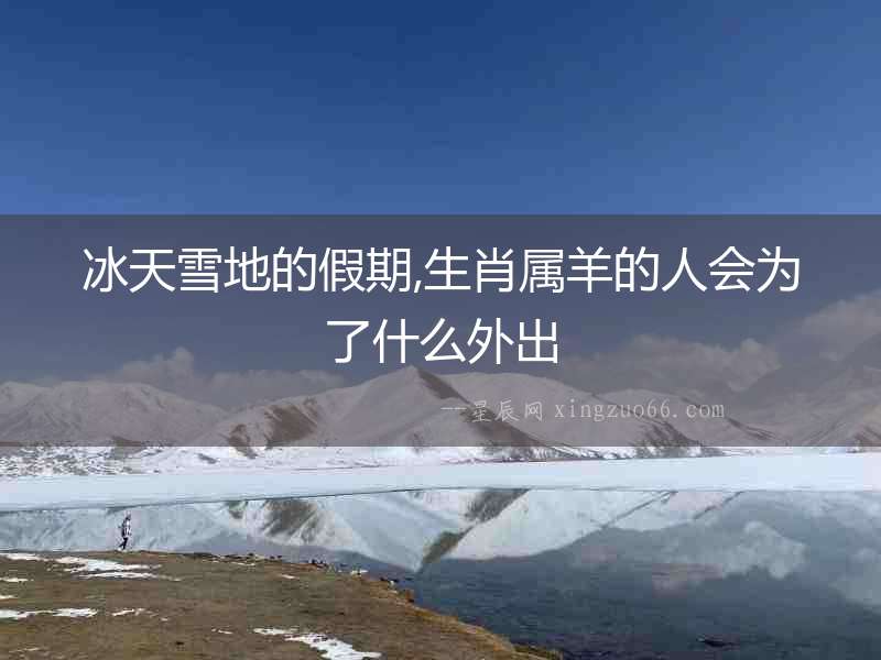冰天雪地的假期,生肖屬羊的人會為了什么外出