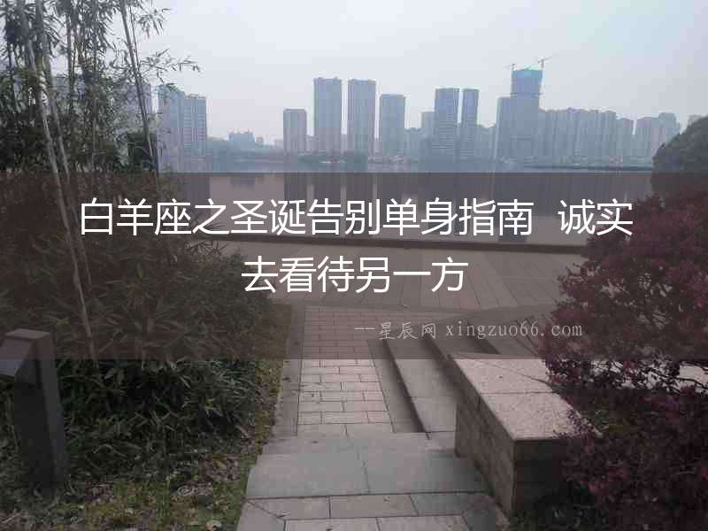 白羊座之圣誕告別單身指南  誠實去看待另一方