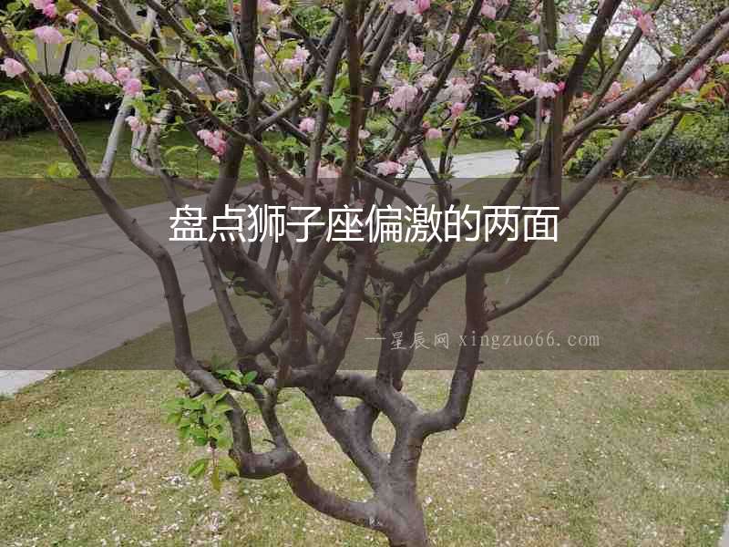 盤點獅子座偏激的兩面