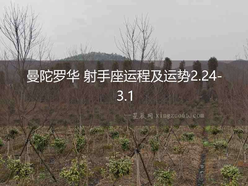 曼陀羅華 射手座運(yùn)程及運(yùn)勢(shì)2.24-3.1