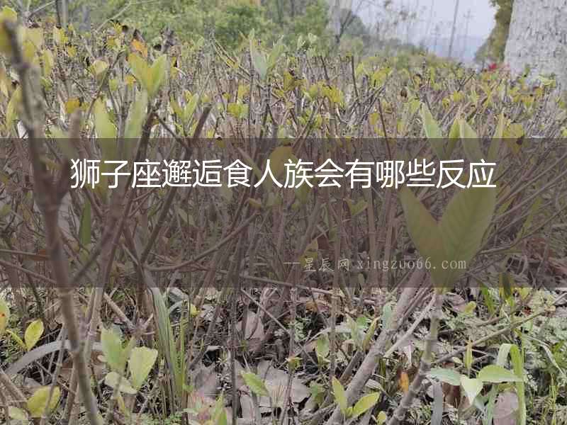獅子座邂逅食人族會有哪些反應