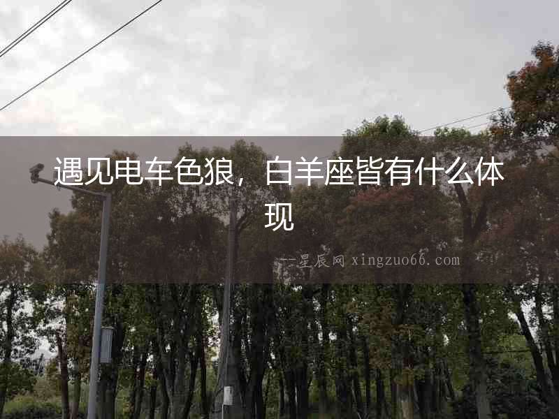 遇見電車色狼，白羊座皆有什么體現