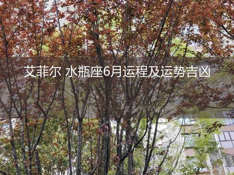 艾菲爾 水瓶座6月運程及運勢吉兇