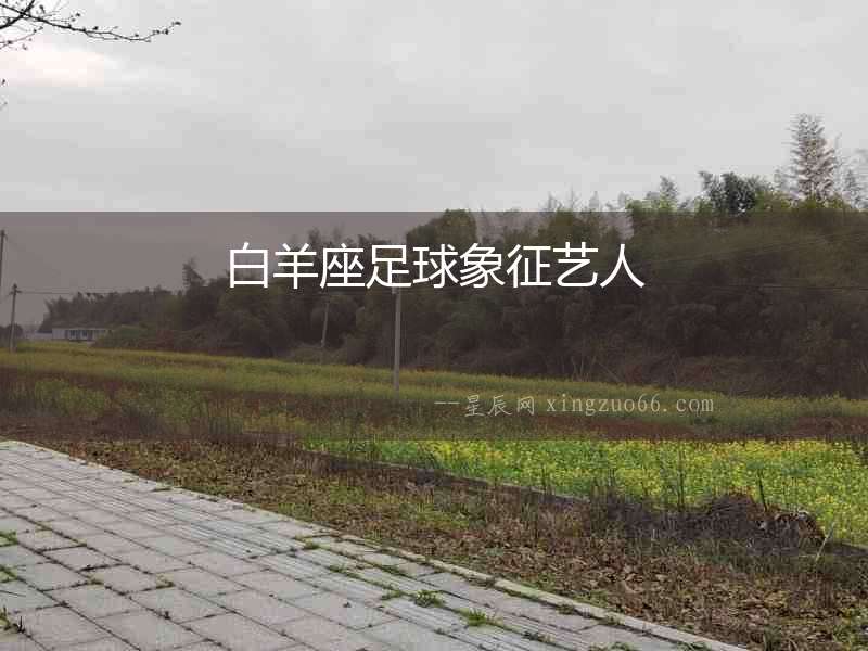 白羊座足球象征藝人