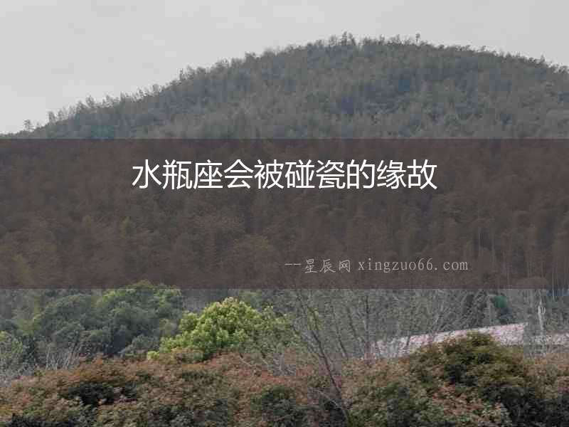 水瓶座會被碰瓷的緣故