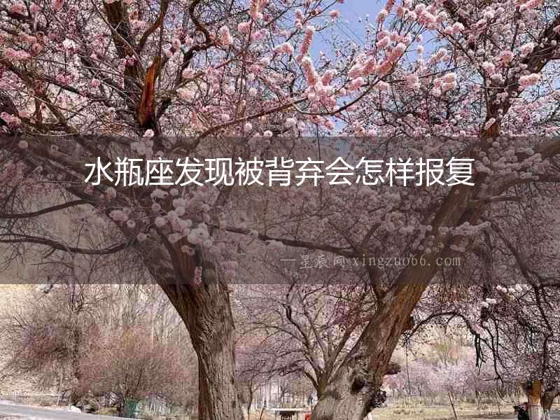 水瓶座發現被背棄會怎樣報復