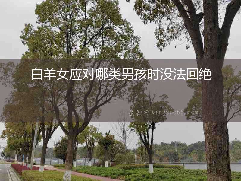 白羊女應(yīng)對哪類男孩時(shí)沒法回絕