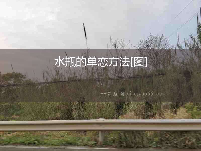 水瓶的單戀方法[圖]