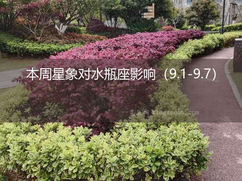 本周星象對水瓶座影響（9.1-9.7）
